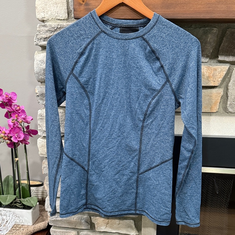 Lucy Blue Textured Knit Top